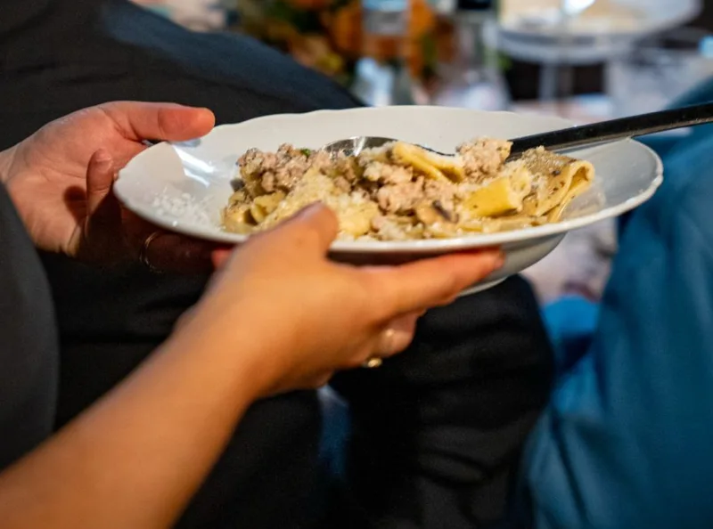 Lamb ragù — La Botte D'Oro's handmade pappardelle with slow-cooked lamb, Leichhardt
