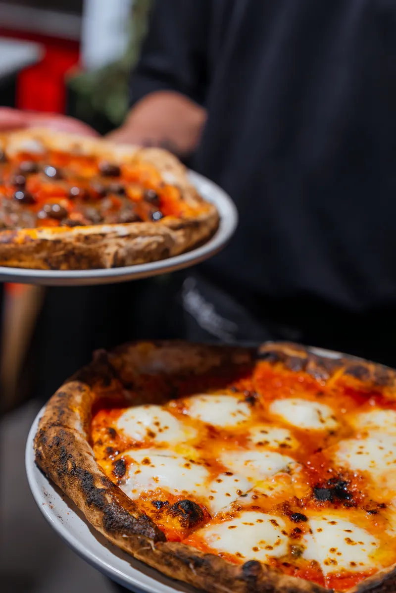 Wood-fired Neapolitan pizza at La Botte D'Oro — Leichhardt, Sydney